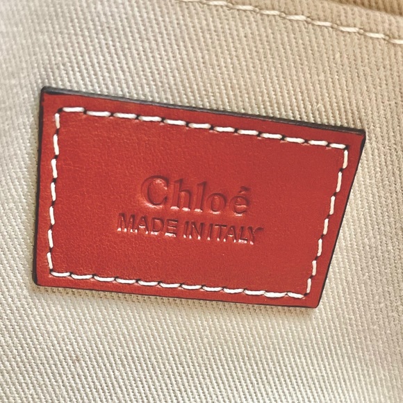BNIB CHLOE MEDIUM WOODY CANVAS TOTE BAG. FULL SET💰Below Retail - Picture 7 of 10